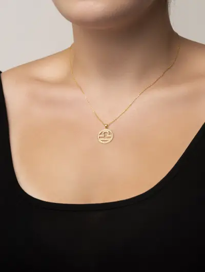 GÜMÜŞ ZODİAC TERAZİ BURÇU 